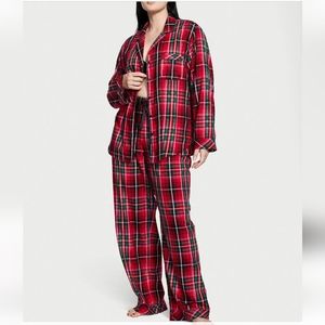 Victoria's Secret Plaid Pajama Set